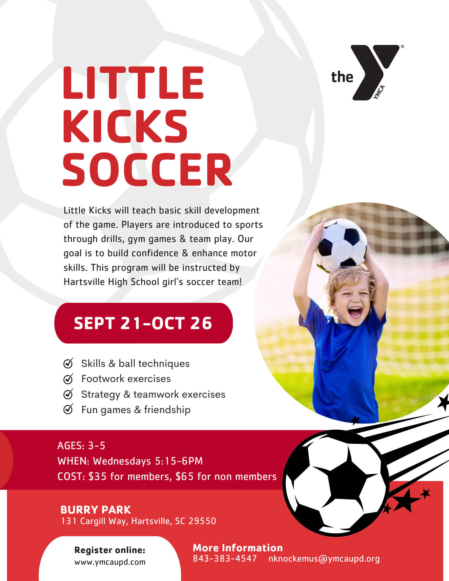 Youth Soccer YMCA of the Upper Pee Dee